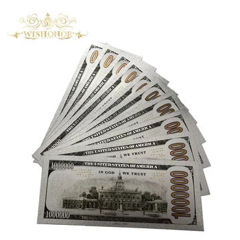 Nové Produkty Pre 10pcs/veľa Amerických Bankoviek Trump Bankoviek 1 Milión Dolárov Zlato, Bankovky ako Bill Mene, Darčeky, Doprava Zdarma