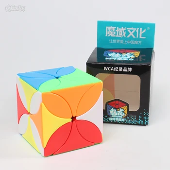Nové Puzzle MoYu Meilong Four Leaf Clover magic cube stickerless puzzle 4-List Kocka rýchlosť Cubo Magico vzdelávacie hračky pre Deti,