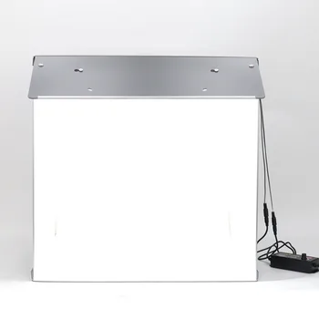 Nové SANOTO 56 cm Photo Studio Box Fotografie Pozadie prenosné Softbox 2 Panel LED Svetlo Foto Rámček násobne Photo Studio Mäkké Box