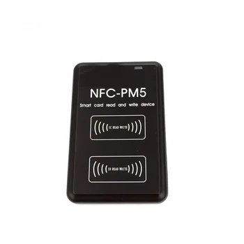 Nové technológie Nfc Pm5 13.56 mhz S50 Dekódovanie Funkcia Smart Card Id 125khz T5577 Em4305 Rfid Kopírka Ic Reader Rozmnožovacie