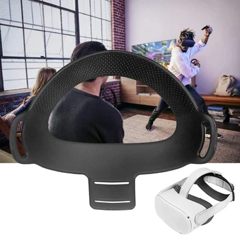 Nové TPU VR Helmy Hlavu Pásik Penovej Podložky pre oculus Quest 2 VR Headset Čelenka 1XCE