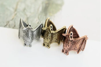Nové Trendy Vintage Bat Krúžky Nastaviteľné Zvierat Bat Promise Ring Pre Ženy, Mužov Dievča, World Of Warcraft Aros Overwatch