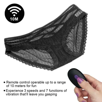 Nové Vibračné Nohavičky 10 Funkcií Bezdrôtového Diaľkového Ovládania, Popruh na Bielizeň Vibrátor pre Ženy, Sex Hračky