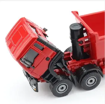 Nové Zliatiny Diecast Vyklápanie Wagan Dump Truck 1:50 Inžinierstva Ťažkých 8 Kolies Vozidla Model Hobby Hračky Pre Deti Vianočný Darček