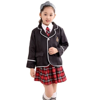 Nové Základnej Školy Uniformy a Dlhý Rukáv Základnej Škole Japonský Školské Uniformy Študentov Čítať Britský Študent Jednotné