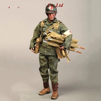 NOVÉ Úplné nastaviť bábiku SI A80126 1/6 druhej svetovej VOJNY US Army 77th Pešej Divízie Boj proti Medic Vojak Obrázok na sklade