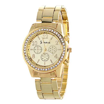 Nové ženeve klasické luxusné drahokamu sledovať ženy hodinky módne dámy ženy hodiny Reloj Mujer Relogio Feminino 2019