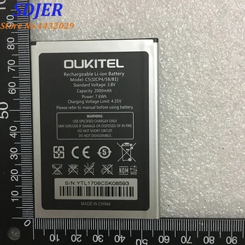Novú Batériu pre Oukitel C5 2000mah Špeciálne Náhradné Batérie pre Oukitel C5 PRO Mobilný Telefón