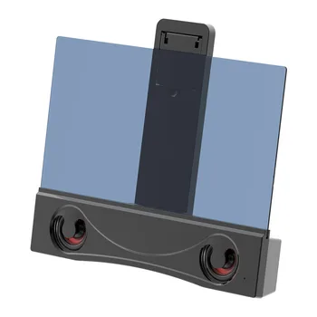 Nový 12 palcový displej zosilňovač Mobilného Telefónu na Obrazovke Zosilňovač Rozšírené Smartphone Lupa Zväčšovacie Stojan s Bluetooth Audio