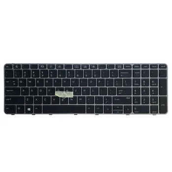 Nový AMERICKÝ klávesnica Pre notebook HP EliteBook 850 G3 ZBook 15u G3 č Podsvietený S Bodom Stick