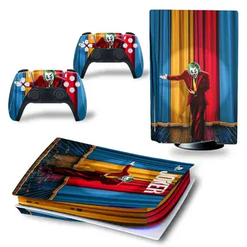 Nový Dizajn Pre PS5 Disku Vinárske Odtlačkový Nálepky Konzoly + 2 Radič Pokožky Nálepka Pre Sony Playstation 5 Hra Príslušenstvo