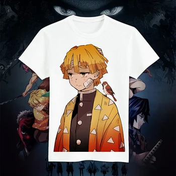 Nový Démon Vrah: Kimetsu č Yaiba T-shirt Anime Cosplay Kamado Tanjirou T Shirt Bežné Muži Ženy Topy Tees