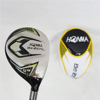 Nový golf club HONMA BEZEAL 525 celý set, golf driver drevo, putter železa grafit hriadeľ R alebo S golf club s kapucňou, bez sáčku