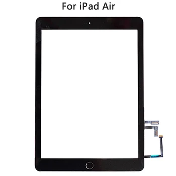 Nový iPad Vzduchu 1 Dotykový Displej Pre iPad 5 A1474 A1475 A147 Dotykový Snímač Panel Digitalizátorom. Predné Sklo S Home Tlačidlo