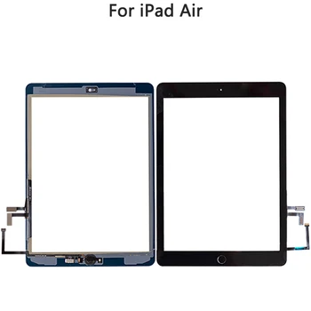 Nový iPad Vzduchu 1 Dotykový Displej Pre iPad 5 A1474 A1475 A147 Dotykový Snímač Panel Digitalizátorom. Predné Sklo S Home Tlačidlo