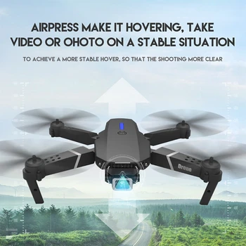 Nový LS-E525 Drone 4k RC Hračky 1080P Hučí S Kamerou HD Dual Kamery Skladacia Hold Dron Profissional Quadcopter Deti Hračky