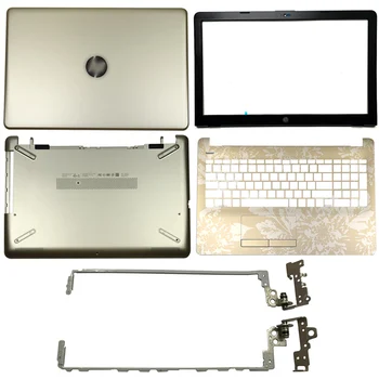 NOVÝ Notebook, LCD Zadný Kryt/Predný Rám/Závesov/opierka Dlaní/Spodný Prípade Pre HP 15-BS 15-BR 15-BW 15T-BR 15Z-BW 924893-001 Zlato