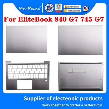Nový, Originálny 6070B1707701 M07095-001 Pre HP EliteBook 840 G7 745 G7 Notebook opierka Dlaní vrchný Kryt Prípade Klávesnice Strieborná C Shell