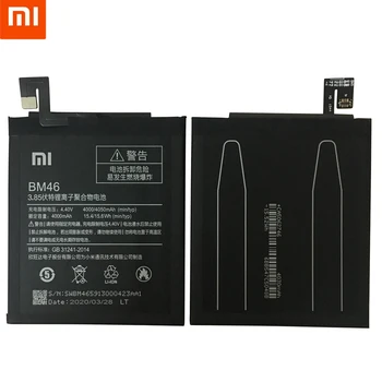Nový, Originálny BM46 Vysoká Kapacita 4000mah Mobilný Telefón BM46 Batérie Pre Xiao Redmi Poznámka 3 note3 Pro/Prime Batérie+Bezplatné Nástroje