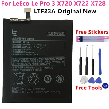 Nový, Originálny LTF23A 4070mAh Batérie Pre LeEco Le Pro 3 X720 X722 X728 Mobil Mobilného Telefónu, Batérie+Bezplatné Nástroje