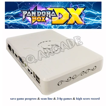 Nový Pandora Poľa DX 3000 v 1 s 34*3D Hry Wirelesss Doske Uložiť Hru Pokrok zaznamenala Vysoké Skóre majú 3P 4P hra