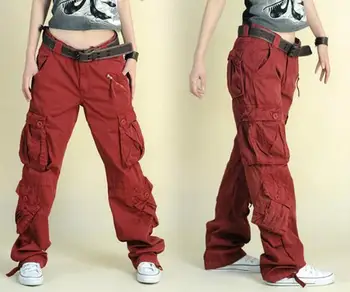 Nový Príchod Cargo Nohavice Ženy Hip Hop Voľné Džínsy Neforemné Nohavice Pre Ženy SHIERXI