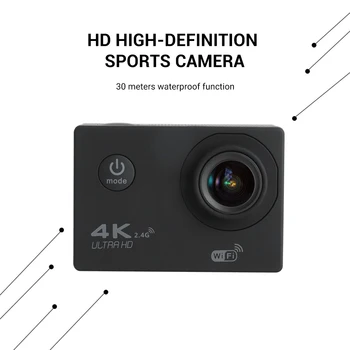 Nový Príchod H9 Akčné Kamery Ultra HD 4K/30fps WiFi 2.0-palcový 170D Podvodné Nepremokavé Prilba Nahrávania Videa, Kamery Športové Vačky