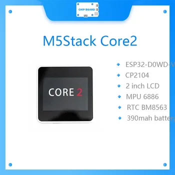 Nový Príchod~M5Stack Úradný Core2 ESP32 internet vecí Development Kit D0WDQ6-V3 Radič + 2.0 Palcový TFT LCD S dotykovou Obrazovkou