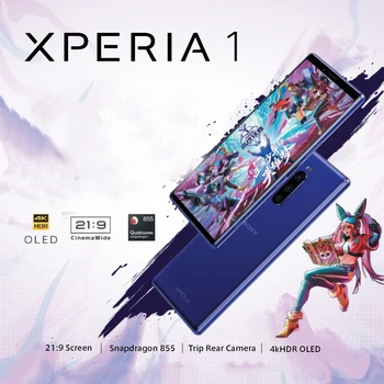Nový Sony Xperia 1 J9110 Mobile Phone 6.5