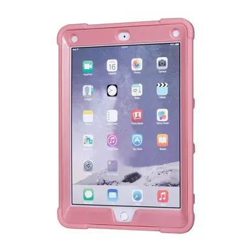 Nový Stojan Deti Silikónové Ťažké Brnenie puzdro pre Apple iPad 9.7 2018 celého Tela Ochranný Kryt pre iPad 9.7 2017 Prípade+film+pero