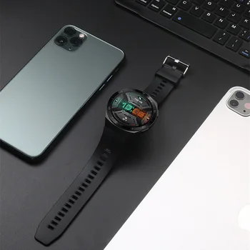 Nový Úradný TPU Silikónový Pásik Pre HUAWEI SLEDOVAŤ GT 2e GT2e smart hodinky, Náramok Vymeniteľné Vitality farba Watchband Pásu