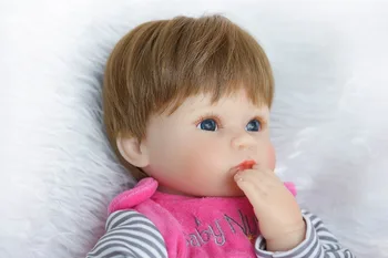NPK reborn bábiky baby jemný dotyk krásne premmie baby doll realistické znovuzrodené dieťa liflike pupular Vianočný Darček
