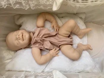 NPK Reborn Bábiky Súpravy s handričkou telo DIY 22inches Mäkké silikónové bebe reborn reálne novorodenca bábika časti plesne nevyfarbené auta
