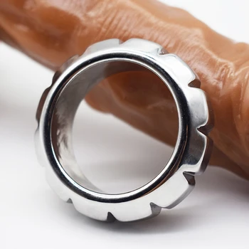 NUUN penis krúžok z nehrdzavejúcej ocele šišku kovové krúžky na penis 38mm 47mm postroj oneskorenie ejakulácie SM dospelých sexuálnu hračku, muž mravnosť zariadenia