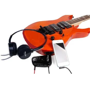 Nux gp-1 Elektrické Gitary, Zosilňovače multi-efekty Gitara Pedál Gitara Konektor pre Slúchadlá Amp Ťažké Basy Stereo Slúchadlá Slúchadlá
