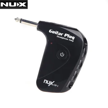 NUX GP-1 Prenosné Elektrické Gitary, Zosilňovače Zosilňovač Mini Slúchadlový Zosilňovač Vstavané Distortion Effect Kvalitné Gitarové Časti