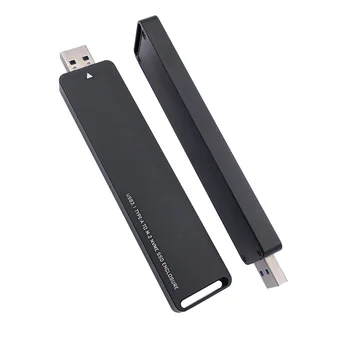 NVME Prípade Krytu M. 2 SSD Prípade M. 2 USB Adaptér SSD M2 SSD BOX Krytu USB 3.1 Typ-A do PCI-E M. 2 NVME Mobile Pevného Disku Prípade