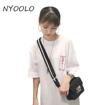 NYOOLO Špeciálny dizajn letné módy streetwear Japonský geisha listov tlač voľné krátke sleeve T-shirt ženy/muži oblečenie, topy