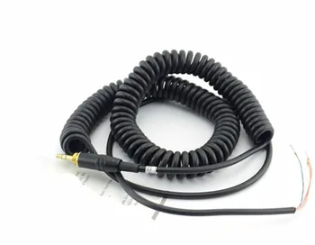 Náhradné Audio DIY Kábel Kábel Riadok pre Audio-technica ATH-M50 ATH-M50s SONY MDR-7506 7509 V6 Splitter Slúchadlá