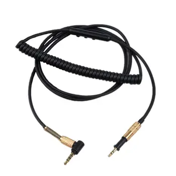 Náhradné Audio Jar Kábel Pre -AKG K450 K451 K452 K480 Q460 3.5 ohýbanie Muž 2,5 Rovno Samec konektor pre Slúchadlá