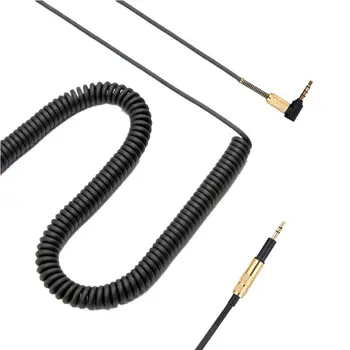 Náhradné Audio Jar Kábel Pre -AKG K450 K451 K452 K480 Q460 3.5 ohýbanie Muž 2,5 Rovno Samec konektor pre Slúchadlá