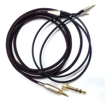 Náhradný Kábel ForHifiman HE400S / ON-400I / HE560 / ON-350 / HE1000 / HE1000 V2 slúchadlá Nylon Pletená OFC kábel