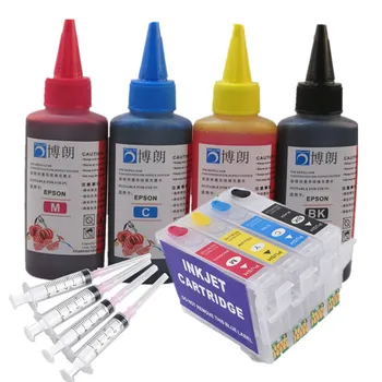 Náplň ink kit pre T1811 18xl naplniteľné atramentom cartridge pre epson XP-212/XP-215/XP-312/XP-315/XP-412/XP-415/XP-225/XP-325/XP425