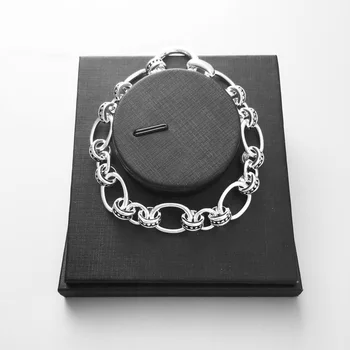 Náramok Dot článkové Reťaze a Putá Jar Spona, 2018 Nové 925 Sterling Silver Módne Šperky Moderný Darček pre Mužov Chlapec Ženy, Dievčatá