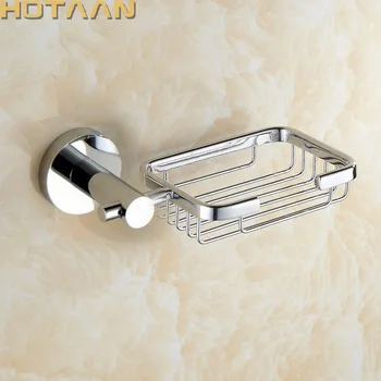 Nástenné pochrómovaný Pevné Brass kúpeľňové Doplnky,Kúpeľové Mydlo Jedlo,Mydlo kôš,doprava Zdarma,YT-10190