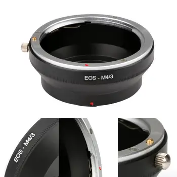 Objektív kamery Adaptér EOS-M4/3 pre Canon EOS EF Mount Objektív Olympus Micro 4/3 Fotoaparát Adaptér Objektívu Krúžok
