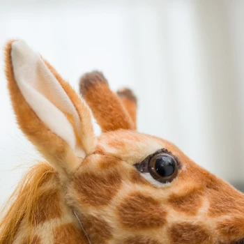 Obrovské Reálnom Živote Žirafa Plyšové Hračky Roztomilý Plyšáka Bábiky Mäkké Simulácia Žirafa Bábika Darček K Narodeninám Deti Hračka Spálňa Decor
