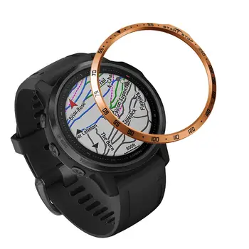 Oceľový Rám Krúžok Styling Prípade Pre Garmin Fenix 6S / 6S Pro / Fenix 6S sapphire Smartwatch rám Priľnavé Ochranné Pokrytie Nové