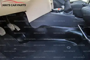Ochranné kryty na Renault Logan-2017 vnútorného tunela, ABS plast výbava príslušenstvo stráže ochrany koberec automobilu