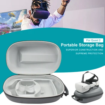 Ochranné Shockproof VR Herné Headset puzdro, Prachotesný Skladovanie Virtuálnej Reality Príslušenstvo Pre Oculus Quest 2